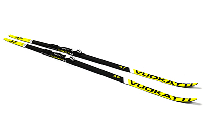 Лыжный комплект VUOKATTI 150 NNN Step-in (Step) Black Yellow