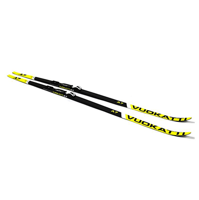 Лыжный комплект VUOKATTI 150 NNN Step-in (Wax) Black Yellow